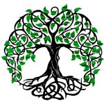 Pochoir d�coratif motif arbre de vie 30 x 30 cm, r�utilisable, id�al pour la peinture sur parquet, mur ...