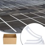 Pochoir en silicone pliable et r�utilisable pour peindre les lignes de stationnement et de trottoir pour ...