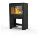 Supra - pole  bois adam bucher 7, 3kw en fonte - tanche - eco design