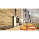 Azura home design - po�le � bois evenes 9 kw en plusieurs coloris - couleur: beige