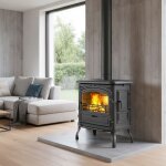 Po�le � bois en fonte 10 kw premium eos s13 eco kawmet