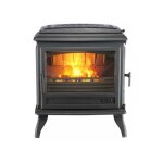 Poêle à bois fonte 7kw anthracite - godin - 366149 Poêle à bois fonte 7kw anthracite - godin - 366149