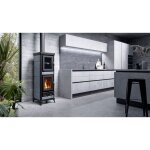 Pole  bois avec four en pierre - thermorossi agnese evo5 stone 7. 5 kw