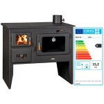 Poêle à bois avec four prity 2p41 ? 15, 2 kw, noir graphite, classe a, design traditionnel pour cuisine ... Poêle à bois avec four prity 2p41 ? 15, 2 kw, noir graphite, classe a, design traditionnel pour cuisine ...