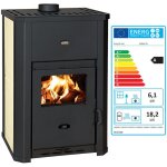 Pole  bois hydraulique prity wd w24 d ? 24 kw, noir graphite, chaudire intgre de 31 l, classe a