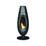 Poele a bois - invicta ovatio - 5 kw - bches 32 cm