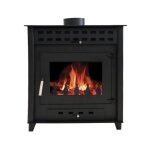 Pole  bois luna 9 bches 50cm - noir