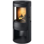 Invicta - poêle à bois neosen plus 3 côtés vitrés - raccordable - 8kw Invicta - poêle à bois neosen plus 3 côtés vitrés - raccordable - 8kw