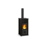 La nordica - pole  bois tea 5. 0 7 kw noir