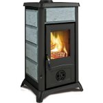 Po�le � bois en pierre naturelle - la nordica gemma pierre 6 kw