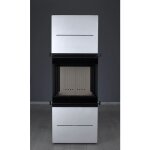 A caminetti - poêle à bois scandinavian 50 bh / wh a. caminetti couleur blanc A caminetti - poêle à bois scandinavian 50 bh / wh a. caminetti couleur blanc