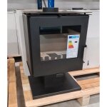 Po�le � bois 5 kw ? volume chauffable 70 - 100 m� ? rendement 80, 2 % ? temp�rature des fum�es 204 �c ...