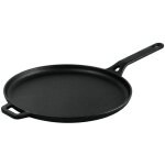 Poêle en fonte 28 cm pour crêpes et pizzas 2660 Poêle en fonte 28 cm pour crêpes et pizzas 2660