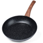 Po�le � frire en granit 24 cm pour induction � gaz