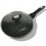 Po�le � frire en granit, couvercle 24 cm, nid d'abeille, induction, gaz, 2, 0 l, hauteur 5, 8