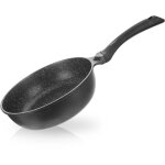 Poele a frire au pfluon granit pour tous feux