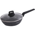 Po�le � frire profonde avec rev�tement en marbre 24 cm klausberg kb - 7666