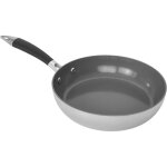 Po�le � frire shiori ? en acier inoxydable 304 pro avec rev�tement en c�ramique, induction, 24 cm