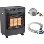 Sannover - pole  gaz infrarouge daris 4200 w + kit complet nf