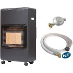Sannover - pole  gaz infrarouge loros 4200 w + kit complet nf