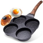 Poêle en granit pour ?ufs, crêpes, burger black&wood 199009 Poêle en granit pour ?ufs, crêpes, burger black&wood 199009