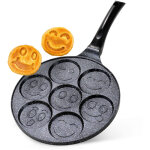 Po�le en granit pour ?ufs au plat, cr�pes et ?ufs