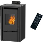Sannover - po�le � granul�s air anita 7, 6 kw noir