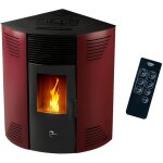 Po�le � granul�s d'angle �tanche iseos 12, 2 kw bordeaux sannover