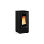 Pole  granuls canalisable - extraflame teorema plus 5. 0 12 kw noir