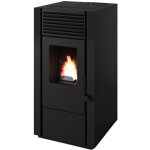 Po�le � granul�s canalisable - punto fuoco marisa 8 kw noir