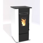 Po�le � granul�s �tanche - firematic ec9 7. 9 kw blanc