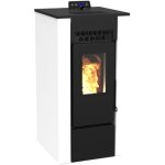 Po�le � granul�s �tanche 11kw ? autonomie 22h ? rendement 94, 39% ? �missions 9, 4 mg / nm� ? flamme ...