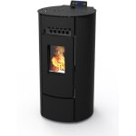 Po�le � granul�s �tanche 9kw ? autonomie 22h ? rendement 94, 39% ? classe a + ? sortie arri�re ? design ...