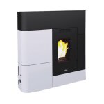 Bronpi - pole  granuls extra - plat option canalisable clara 11 kw avec kit droit de canalisation