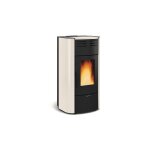 Extraflame - pole  granules hydraulique dbrayable raffaella idro h18 5. 0 23 kw ivoire