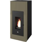 Pole  granuls hydro - punto fuoco ilaria 16. 3 kw tortora