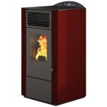 Pole  granuls - punto fuoco lory 8 kw rouge