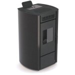 Pole  granuls - punto fuoco luana 12. 5 kw noir