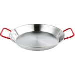 Pole  paella antiadhsive inox plat  paella 32cm