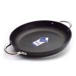 Pole  paella professional, aluminium moul sous pression, acier 18 - 10, teflon platinum plus, noir, ...