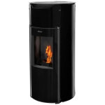 Poele a pellets - aduro - p1. 3 - 50703b - 8 kw - noir