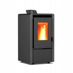 Po�le � pellets autoportant 6, 3 kw thunder� leyla - black