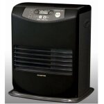 Poele a p�trole �lectronique inverter 5008 - 3200 w - programmation 24h - acier mat black