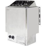 Pole  sauna kiva - 6 kw - home deluxe