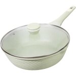 Po�le sauteuse wok antiadh�sive 30 cm - 100% sans pfas ni pfoa - compatible tous feux (induction, gaz, ...
