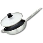 Pole wok 28 cm avec revtement cramique sans pfas et son couvercle elo