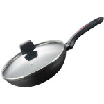 Po�le wok antiadh�sive en marbre de 30 cm, compatible induction