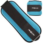 Poids chevilles et poignets, poids mains 2x1 kg - bleu