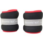 Poids pour chevilles et poignets en n�opr�ne 2 x 0, 5 kg