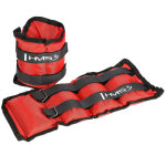 Poids pour chevilles et poignets rouges 2 x 15 kg